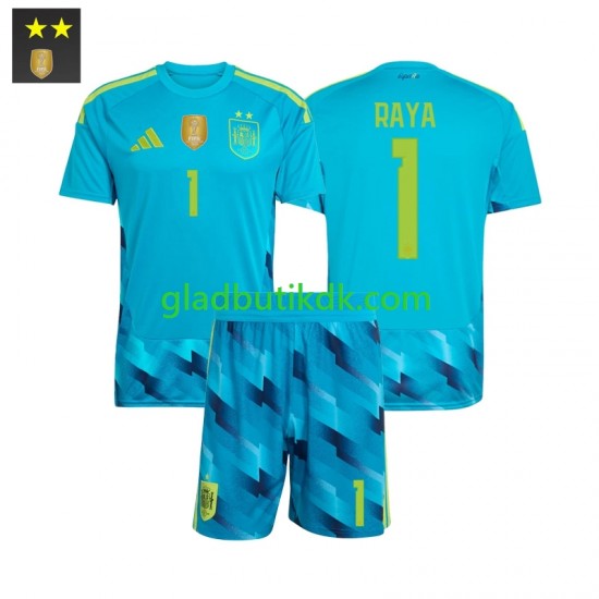 Hjemmebane Trøje Spanien Målmand David Raya 1 2026-2027 K/Æ Børn(+Shorts)