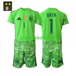 3. Valg Trøje Spanien Målmand David Raya 1 2026-2027 K/Æ Børn(+Shorts)