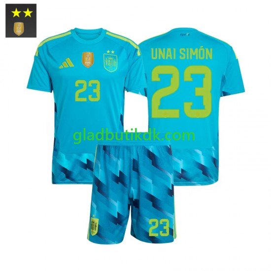 Hjemmebane Trøje Spanien Målmand Unai Simon 23 2026-2027 K/Æ Børn(+Shorts)