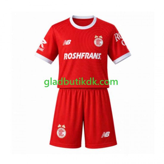 Hjemmebane Trøje Toluca 2026-2027 K/Æ Børn(+Shorts)