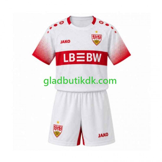 Udebane Trøje VfB Stuttgart 2026-2027 K/Æ Børn(+Shorts)
