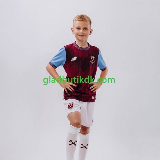 Hjemmebane Trøje West Ham United 2026-2027 K/Æ Børn(+Shorts)