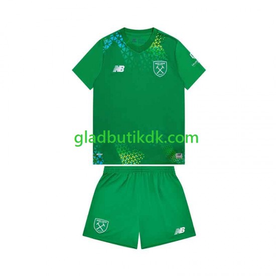 Hjemmebane Trøje West Ham United Målmand 2026-2027 K/Æ Børn(+Shorts)
