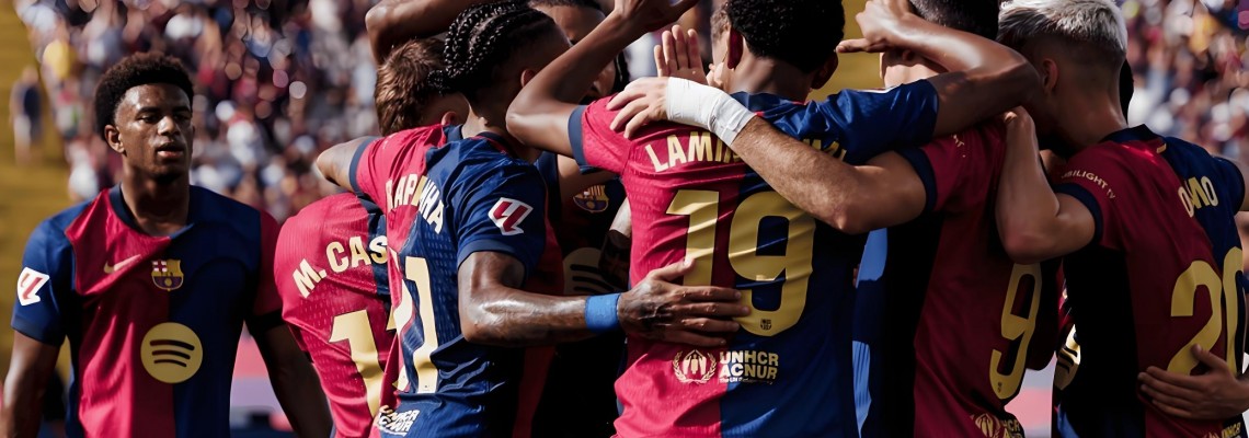 FC Barcelona gik ind i finalen med en samlet score på 5-4