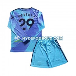 3. Valg Trøje Arsenal Havertz 29 2024-2025 L/Æ Børn(+Shorts)