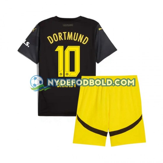 Udebane Trøje Borussia Dortmund Julian Brandt 10 2024-2025 K/Æ Børn(+Shorts)