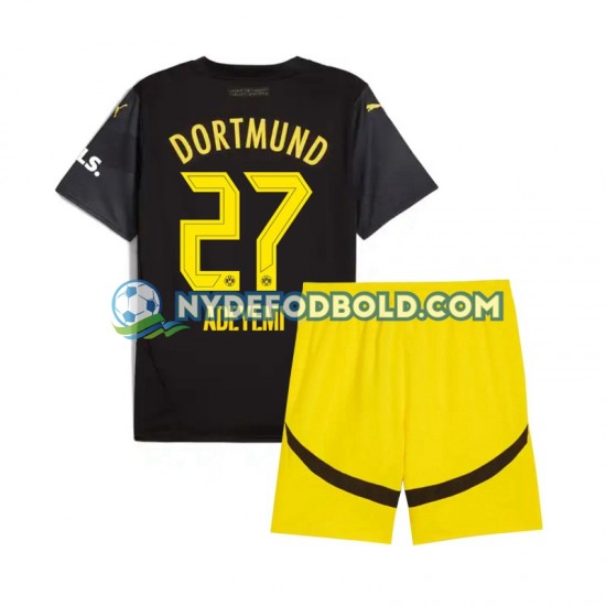 Udebane Trøje Borussia Dortmund Karim Adeyemi 27 2024-2025 K/Æ Børn(+Shorts)