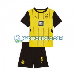 Hjemmebane Trøje Borussia Dortmund Serhou Guirassy 9 2024-2025 K/Æ Børn(+Shorts)