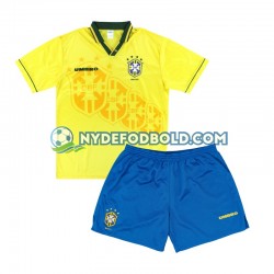 Hjemmebane Trøje Brasilien Retro 1994 K/Æ Børn(+Shorts)