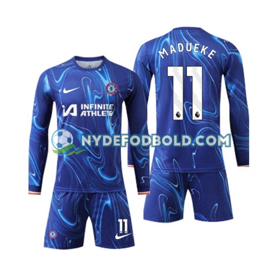 Hjemmebane Trøje Chelsea Madueke 11 2024-2025 L/Æ Børn(+Shorts)