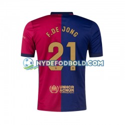 Hjemmebane Trøje FC Barcelona F. DE JONG 21 2024-2025 K/Æ Mænd