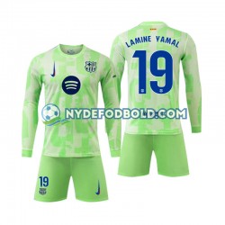 3. Valg Trøje FC Barcelona Lamine Yamal 19 2024-2025 L/Æ Børn(+Shorts)