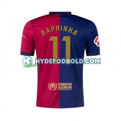 Hjemmebane Trøje FC Barcelona RAPHINHA 11 2024-2025 K/Æ Mænd