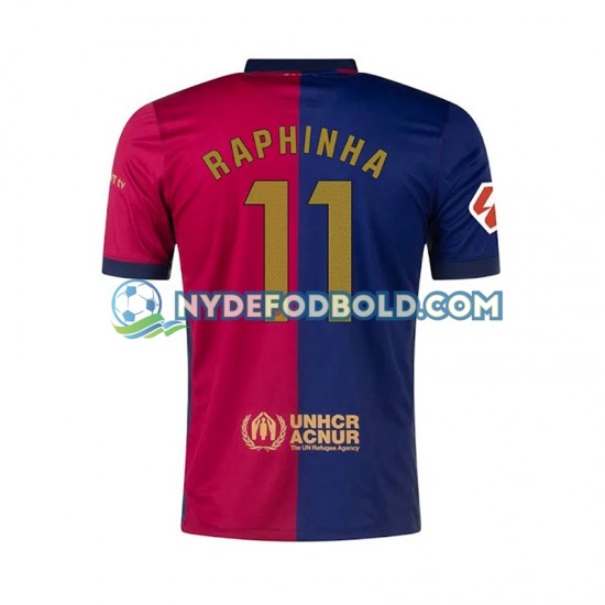Hjemmebane Trøje FC Barcelona RAPHINHA 11 2024-2025 K/Æ Mænd