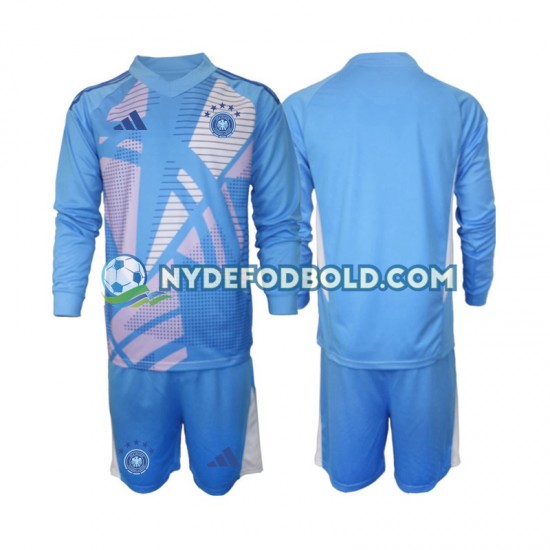 4. Valg Trøje Tyskland Målmand 2024-2025 L/Æ Børn(+Shorts)