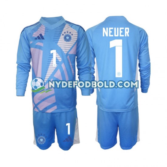 4. Valg Trøje Tyskland Målmand Manuel Neuer 1 2024-2025 L/Æ Børn(+Shorts)
