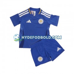 Hjemmebane Trøje Leicester City 2024-2025 K/Æ Børn(+Shorts)