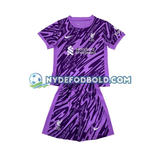 3. Valg Trøje Liverpool Målmand 2024-2025 K/Æ Børn(+Shorts)