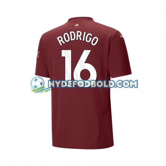 3. Valg Trøje Manchester City RODRIGO 16 2024-2025 K/Æ Mænd