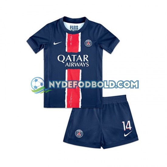 Hjemmebane Trøje Paris Saint-Germain Desire Doue 14 2024-2025 K/Æ Børn(+Shorts)