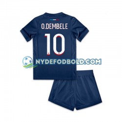 Hjemmebane Trøje Paris Saint-Germain Ousmane Dembele 10 2024-2025 K/Æ Børn(+Shorts)