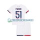 Udebane Trøje Paris Saint-Germain Willian Pacho 51 2024-2025 K/Æ Børn(+Shorts)