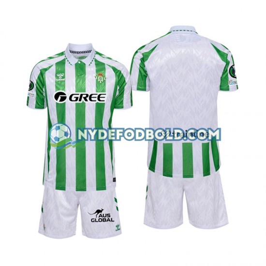 Hjemmebane Trøje Real Betis 2024-2025 K/Æ Børn(+Shorts)