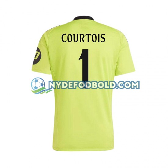 3. Valg Trøje Real Madrid Målmand COURTOIS 1 2024-2025 K/Æ Mænd