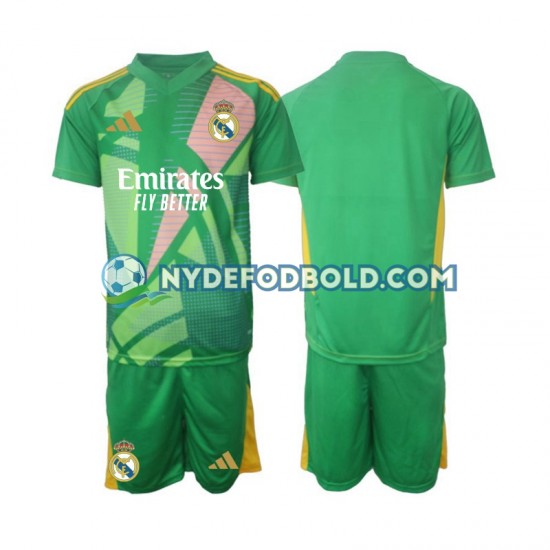 3. Valg Trøje Real Madrid Målmand 2024-2025 K/Æ Børn(+Shorts)