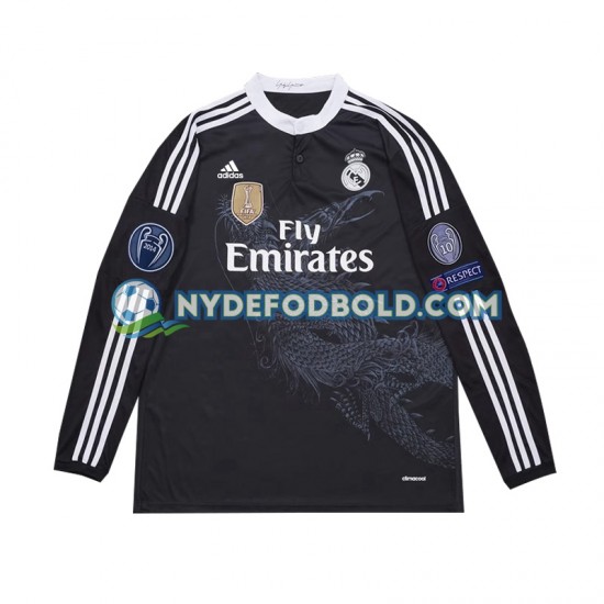 3. Valg Trøje Real Madrid Retro 2014 L/Æ Mænd