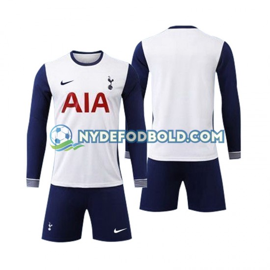 Hjemmebane Trøje Tottenham Spurs 2024-2025 L/Æ Børn(+Shorts)