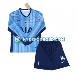 Udebane Trøje Tottenham Spurs Gray 14 2024-2025 L/Æ Børn(+Shorts)
