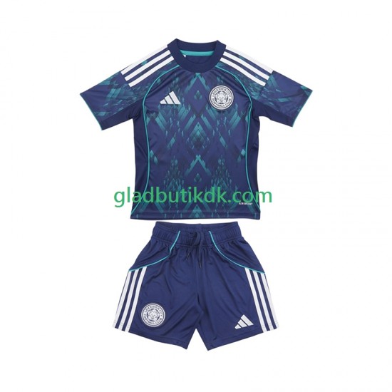 Udebane Trøje Leicester City 2025-2026 K/Æ Børn(+Shorts)