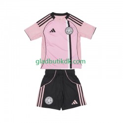 3. Valg Trøje Leicester City 2025-2026 K/Æ Børn(+Shorts)