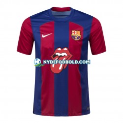 Hjemmebane Trøje FC Barcelona Rolling Stones 2023-2024 K/Æ Mænd