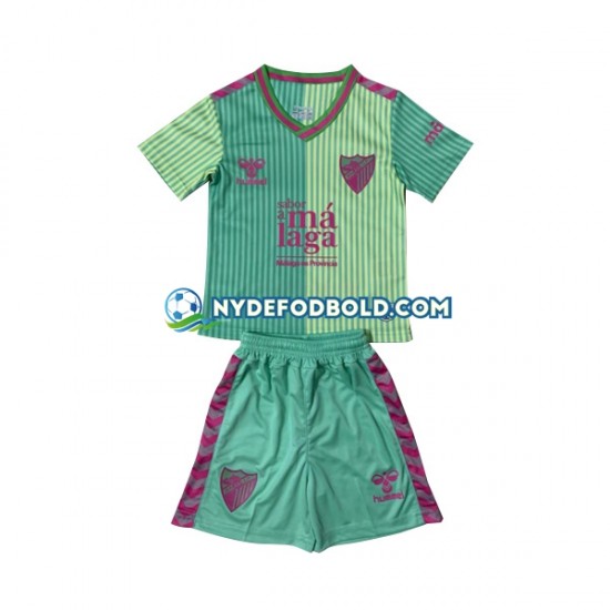 3. Valg Trøje Málaga CF 2023-2024 K/Æ Børn(+Shorts)