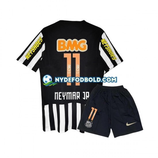Udebane Trøje Santos FC Neymar JR 11 Retro 2012 K/Æ Børn(+Shorts)