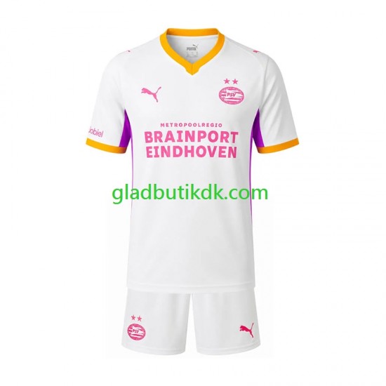Udebane Trøje PSV Eindhoven 2026-2027 K/Æ Børn(+Shorts)