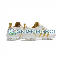 Guld Hvid Fodboldstøvler Adidas ADIPURE FG
