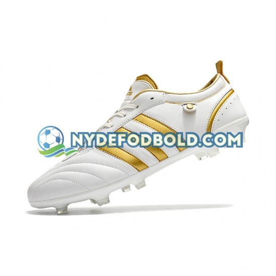 Guld Hvid Fodboldstøvler Adidas ADIPURE FG