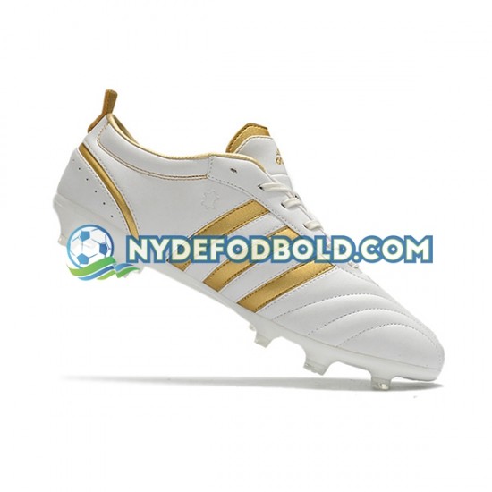 Guld Hvid Fodboldstøvler Adidas ADIPURE FG