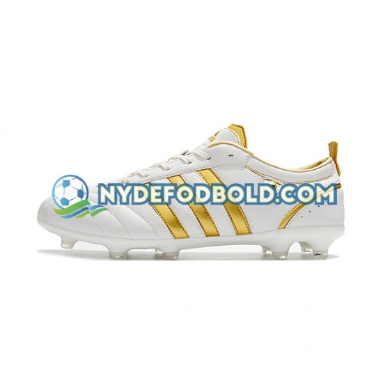 Guld Hvid Fodboldstøvler Adidas ADIPURE FG