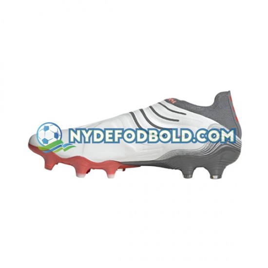 Rød Grå Hvid Fodboldstøvler Adidas COPA SENSE FG White Gnist