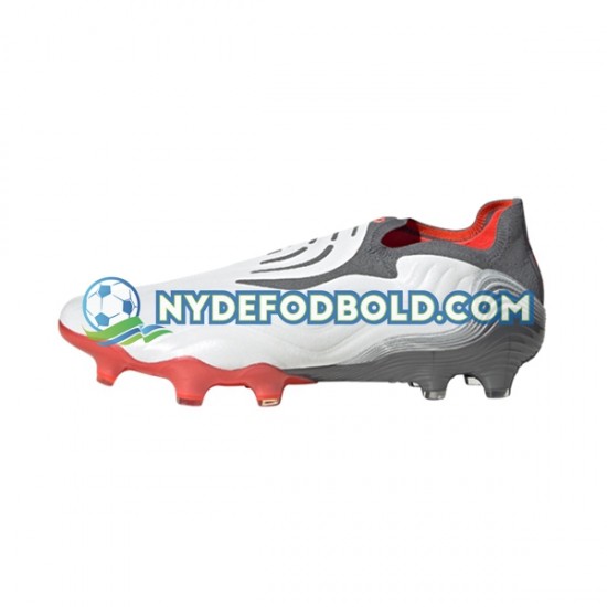 Rød Grå Hvid Fodboldstøvler Adidas COPA SENSE FG White Gnist