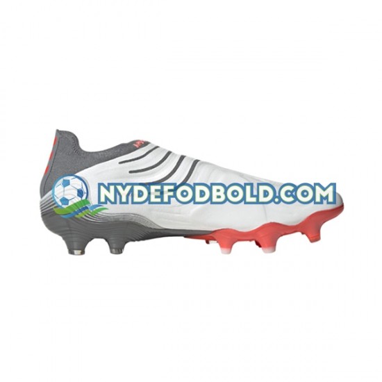 Rød Grå Hvid Fodboldstøvler Adidas COPA SENSE FG White Gnist