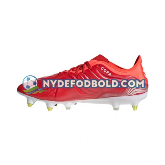 Rød Hvid Fodboldstøvler Adidas COPA SENSE.1 SG Meteorite