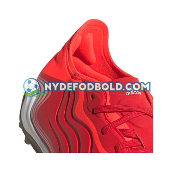 Rød Hvid Fodboldstøvler Adidas COPA SENSE.1 TF Meteorite