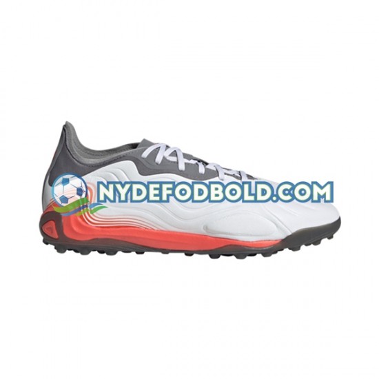 Rød Grå Hvid Fodboldstøvler Adidas COPA SENSE.1 TF White Gnist