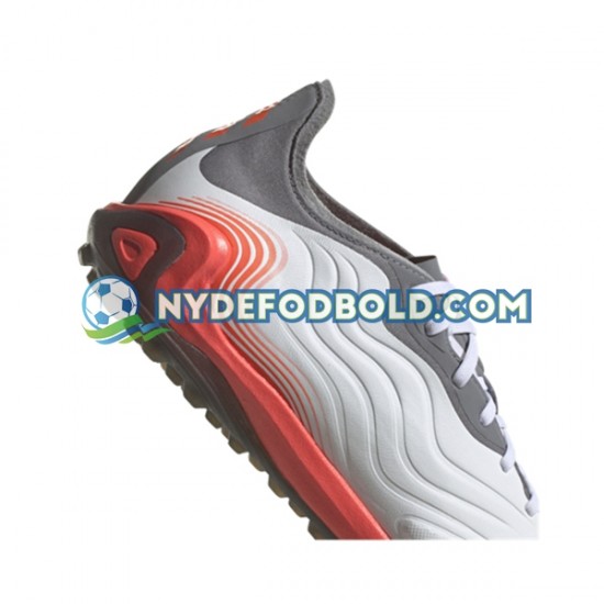 Rød Grå Hvid Fodboldstøvler Adidas COPA SENSE.1 TF White Gnist