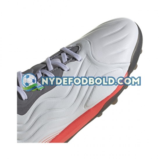 Rød Grå Hvid Fodboldstøvler Adidas COPA SENSE.1 TF White Gnist